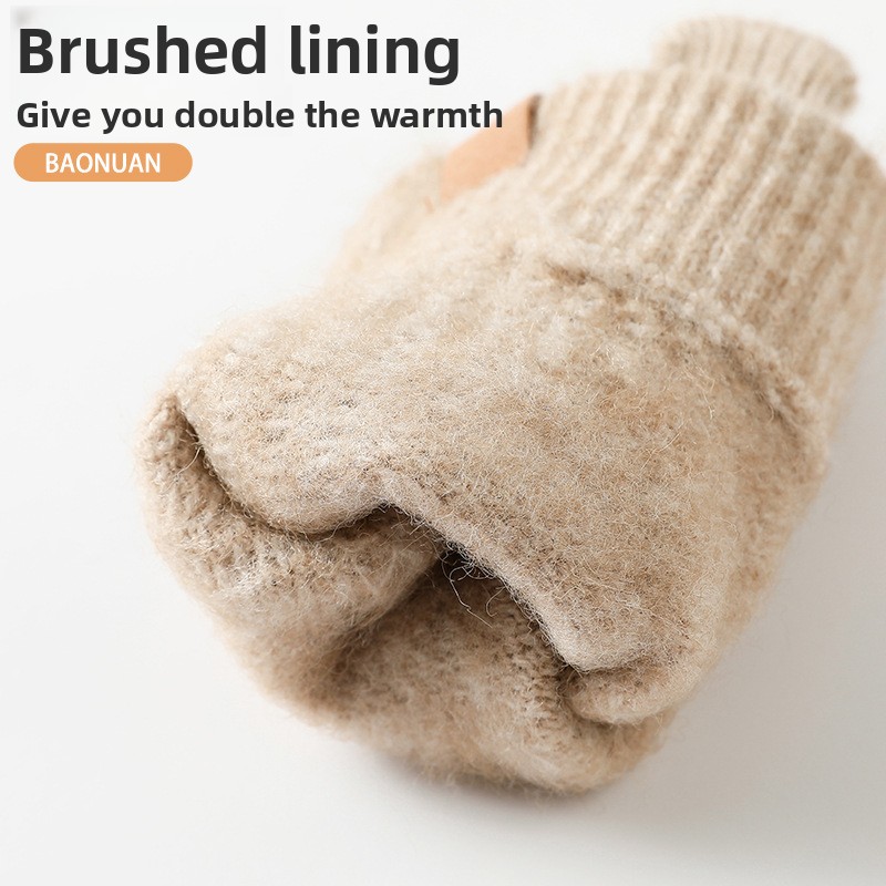 Sarung Tangan Rajut Berlapis B - Wool Glove Lined ulasan dan harga