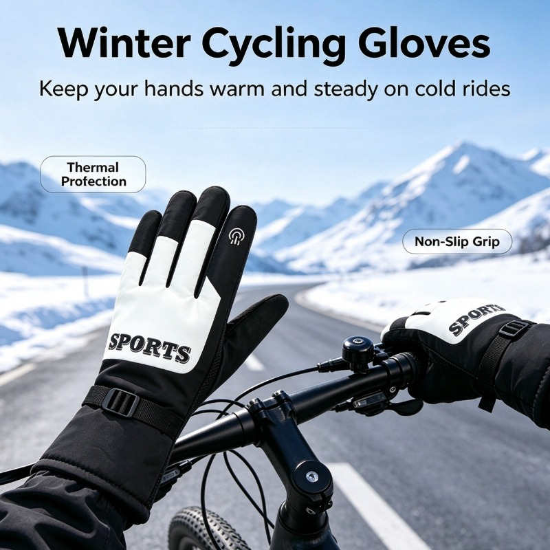 Sarung Tangan Motor Musim Ding - Ski Glove Waterproof ulasan dan harga